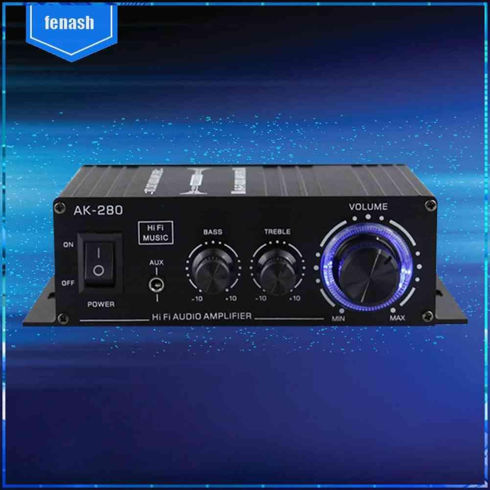 Bộ Khuếch Đại Âm Thanh AK-280 HiFi 12V 40W + 40W Chuyên Dụng