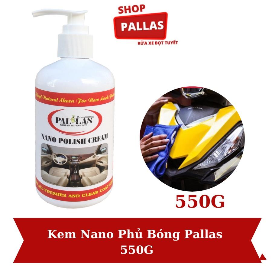 Kem Nano Phủ Bóng Pallas - 550G - Pallas Shop