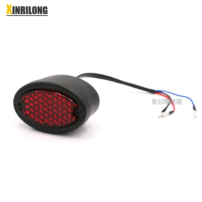 Thuận lợi nhất đèn hậu LED xe máy đèn hậu sửa đổi phong cách cổ điển đèn phanh hợp kim nhôm Đèn báo đèn hậu đa năng của Harley