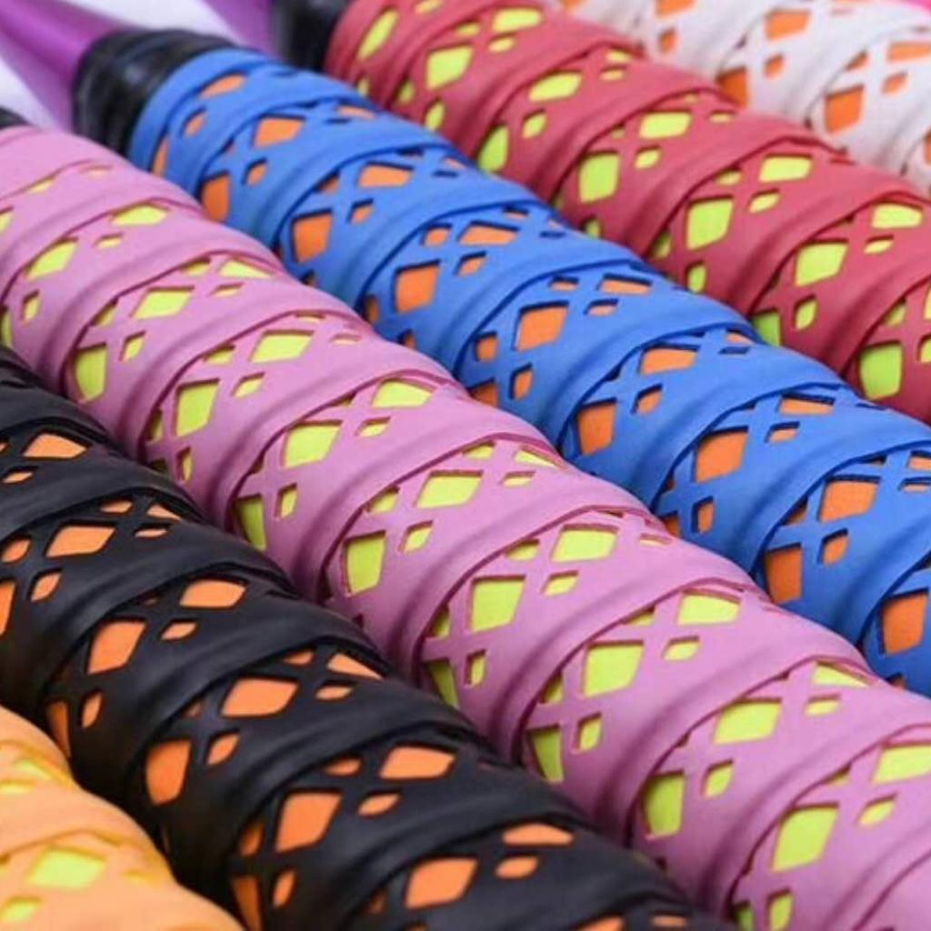 Non-slip Stretchy Fishing Tape Tennis Racket Handle Tape Overgrip Purple