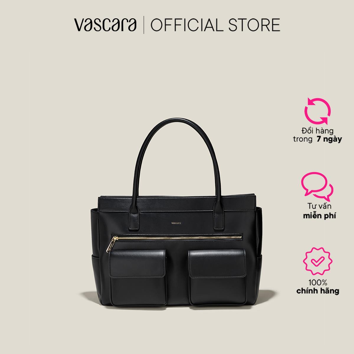 Vascara Túi Pocket Tote Cổ Điển Oversize - TOT 0144