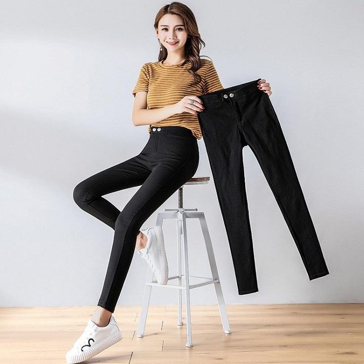 Quần Tregging Legging nữ dài chất Umi Hàn hàng Loại 1 chất lượng cao chuẩn form vô cùng tôn dáng Mely Fashion QD09