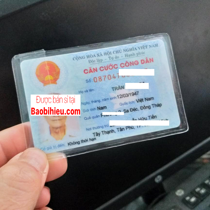 Hình ảnh Combo 2 Vỏ Bọc bảo vệ thẻ căn cước, thẻ sinh viên, bằng lái xe, thẻ nhân viên, thẻ ATM,.... 2B1811NAP