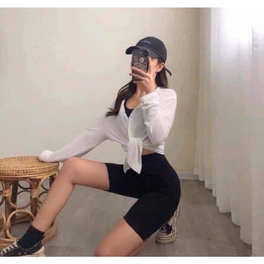 212.KLHSTORE2018 Quần legging đen ôm co dãn
