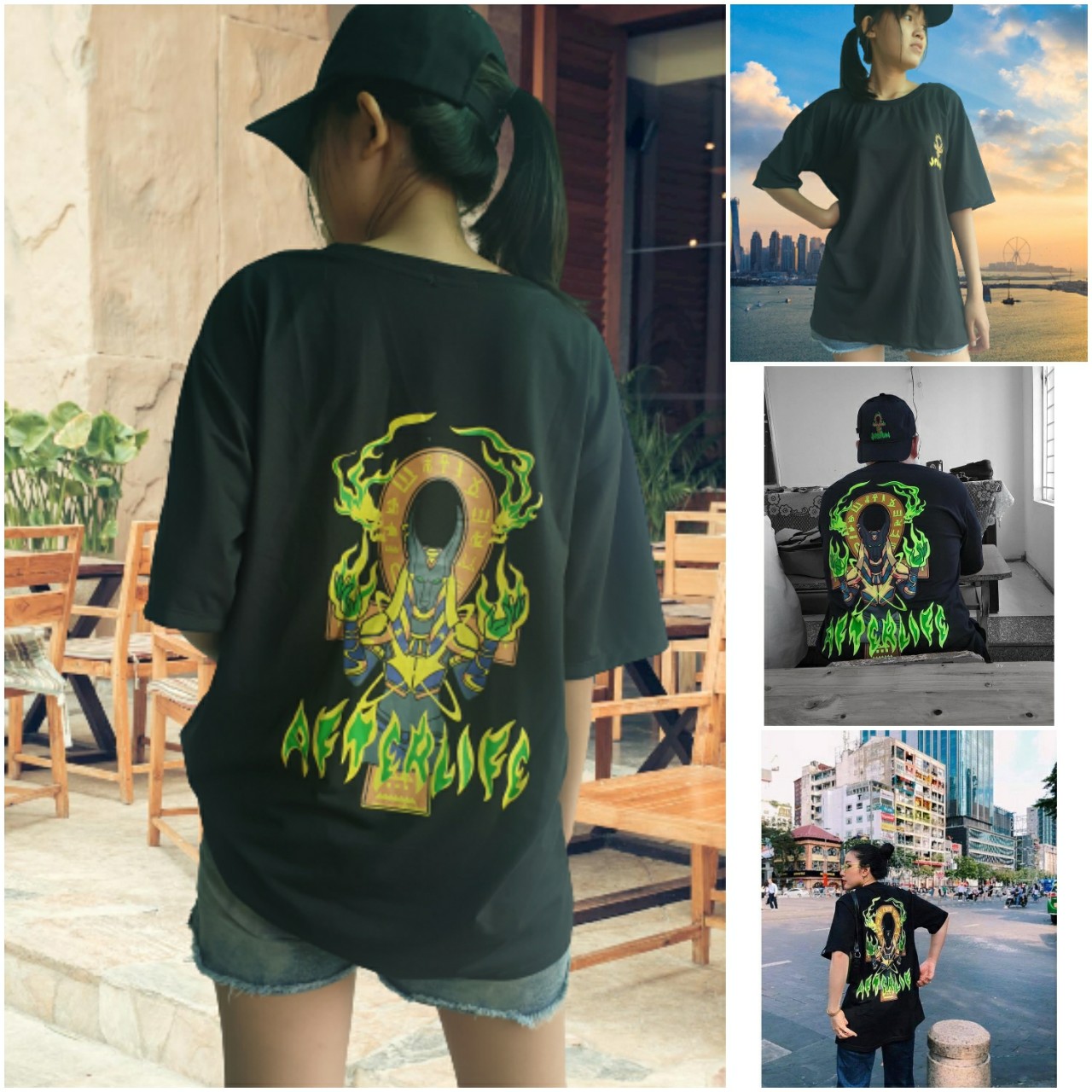 ÁO THUN UNISEX NAM NỮ form rộng tay lỡ - Free size 40-70kg -Dành cho cả Nam và Nữ - LEE'S