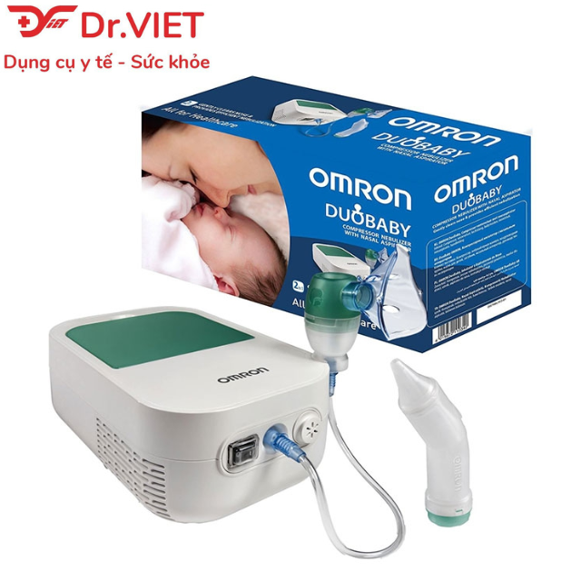 Máy xông khí dung Omron NE-C301-Chính hãng-Sở hữu tốc độ xông khí hiệu quả với 0,4ml/phút, với những hạt kích thước nhỏ MMAD 3µm giúp dễ dàng tiếp cận đường hô hấp hiệu quả.