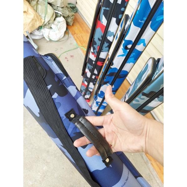 Bao đựng cần câu cứng dài 1m25 x 12 x 11cm siêu đẹp siêu bền y hình