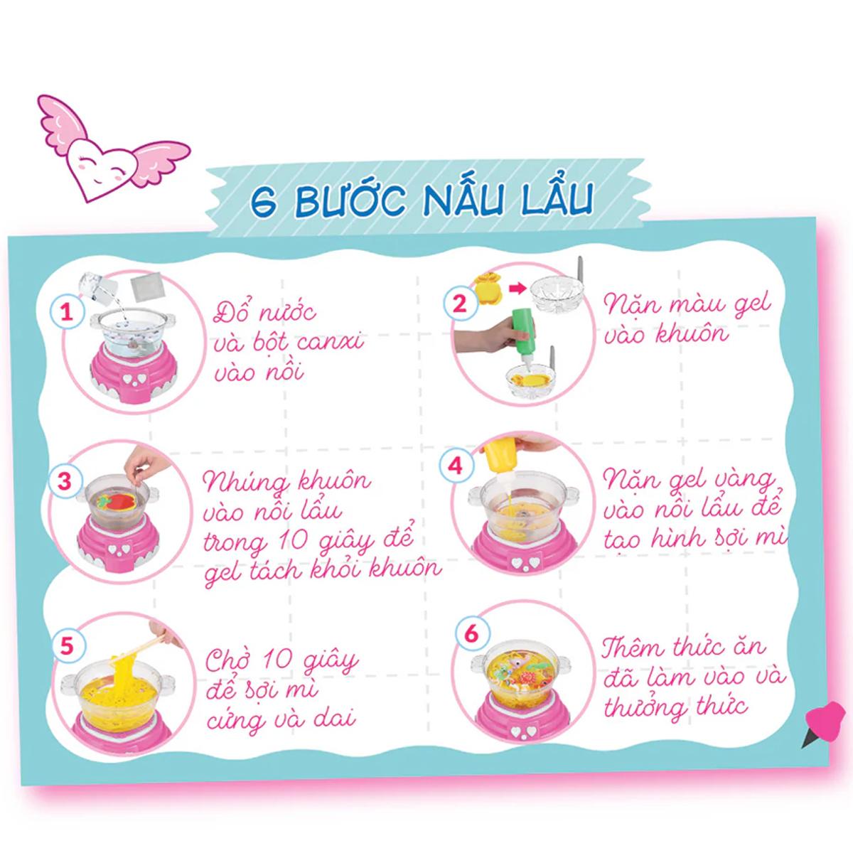 Đồ Chơi Nồi Lẩu Thập Cẩm DIY - Sweet Heart SH698/GR (Mẫu Màu Giao Ngẫu Nhiên)
