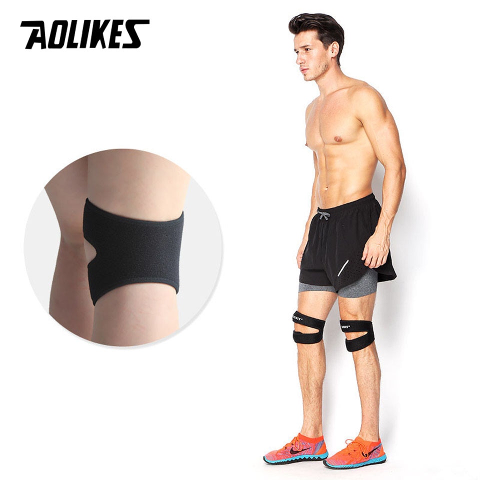 Bộ 2 đai bảo vệ xương bánh chè AOLIKES A-7929-2 Sport knee protector