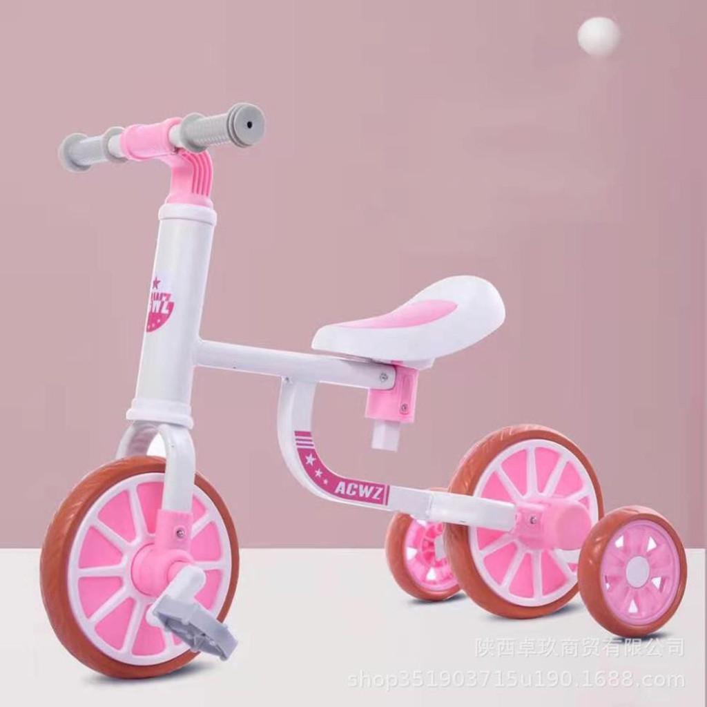 Xe chòi chân cho bé, xe đạp 3 bánh cho bé mẫu mới nhất 2021 có thể tháo rời thành xe đạp siêu dễ thương