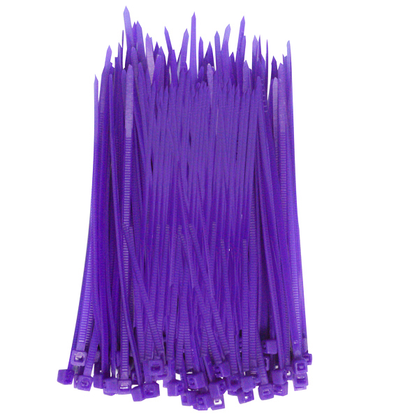 Bộ 100 Sợi Dây Rút Nhựa Dài 10cm - Tím Milliken NL-3076