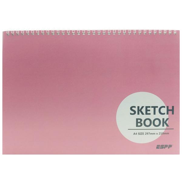 Vở Vẽ A4 Sketch Book - ESPP 130401PK - Màu Hồng