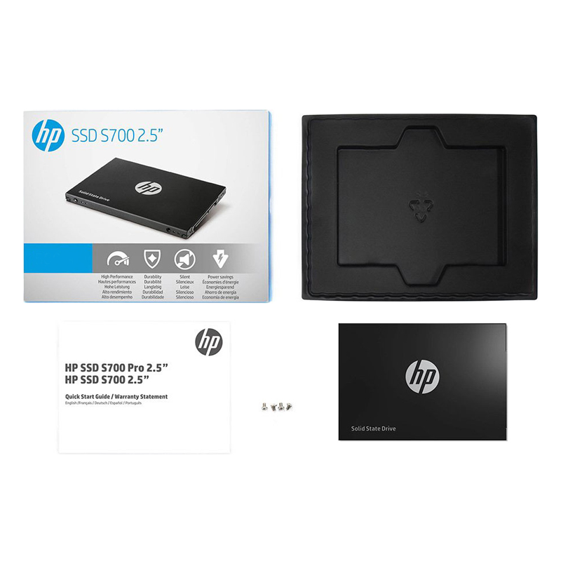 Ổ Cứng SSD HP S700 120GB - Hàng Chính Hãng