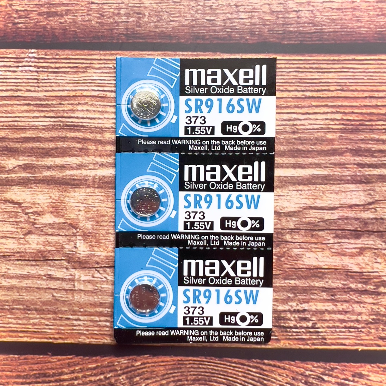 Pin Maxell Nhật Bản SR916SW / 373 (Viên Lẻ) Hàng Chính Hãng Made in Japan