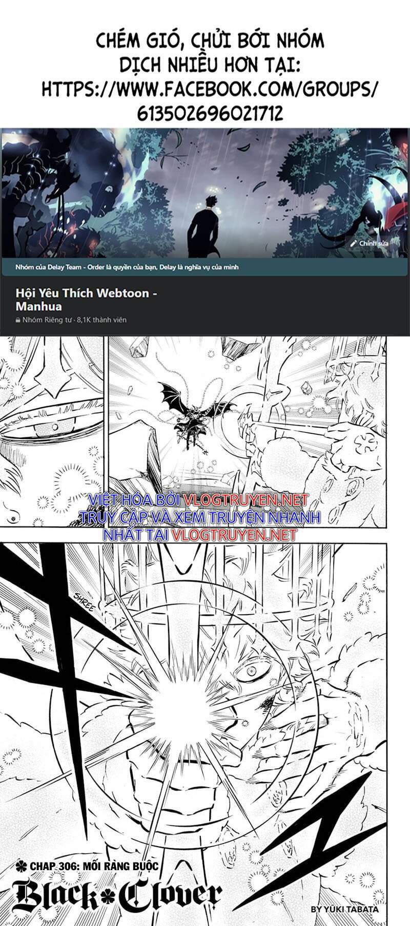 black clover - pháp sư không phép thuật chapter 306 1