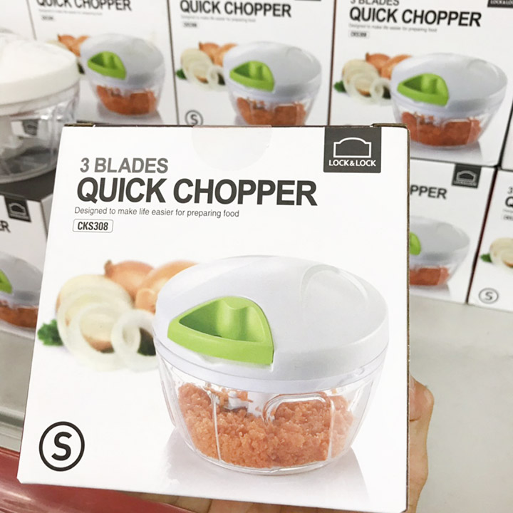 Dụng cụ băm rau củ quả Lock&Lock Quick Chopper CKS308