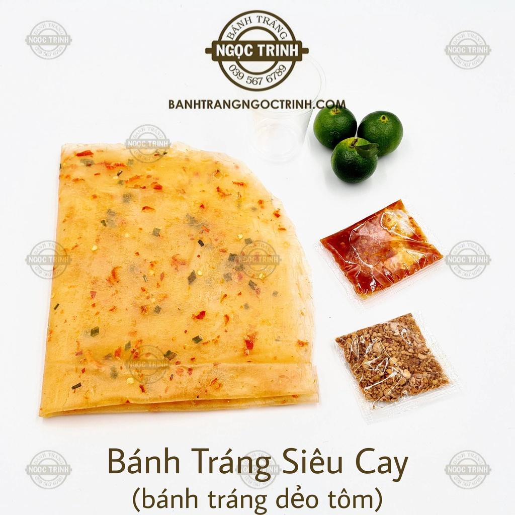 Bánh tráng siêu cay (5 Túi) loại bánh tráng dẻo tôm bánh tráng Ngọc Trinh