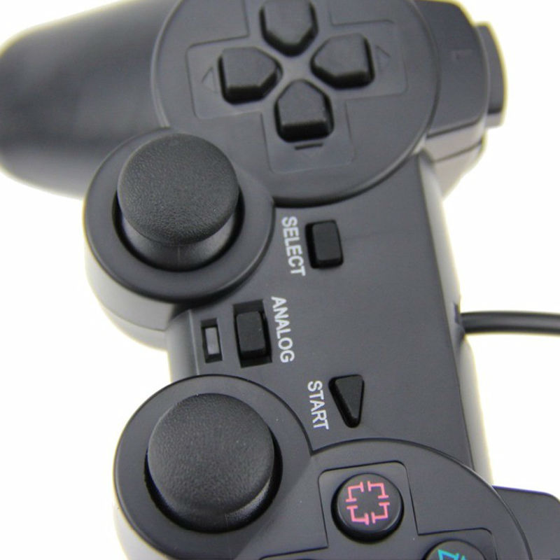 Tay cầm chơi game có dây cho Playstation 2, PS2 Slim - Hàng Nhập Khẩu