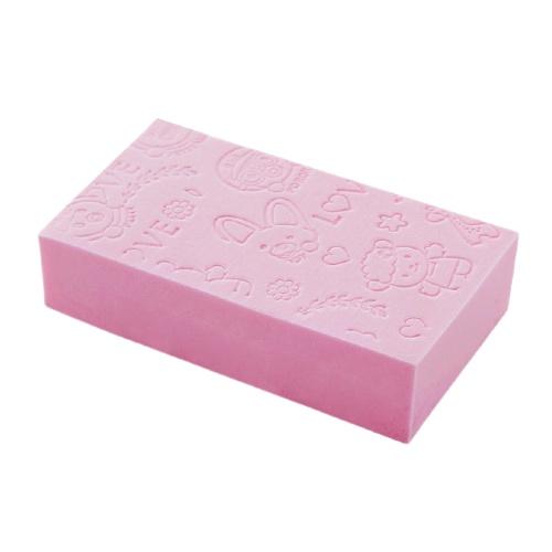 Bông mút tắm silicon tẩy tế bào chết siêu mềm