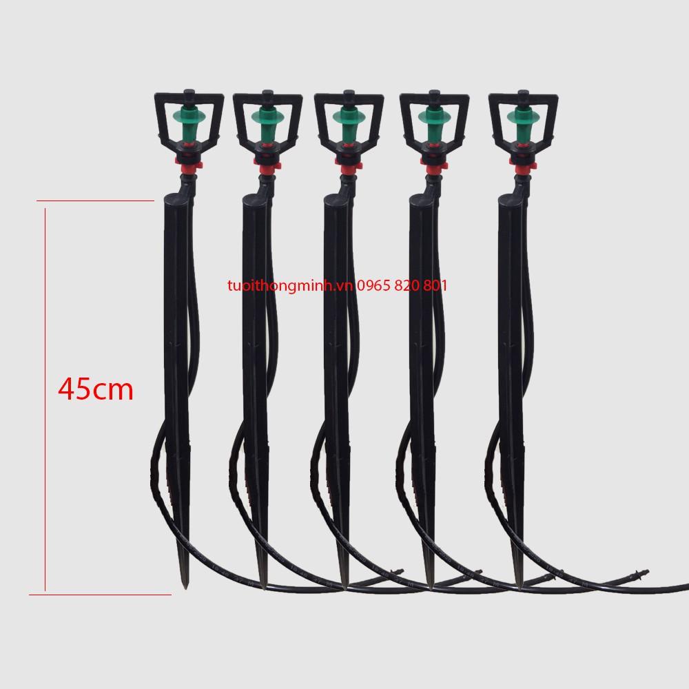 Cây cắm phun mưa mini kết nối ren ngoài 21 hoặc khởi thủy 4/7
