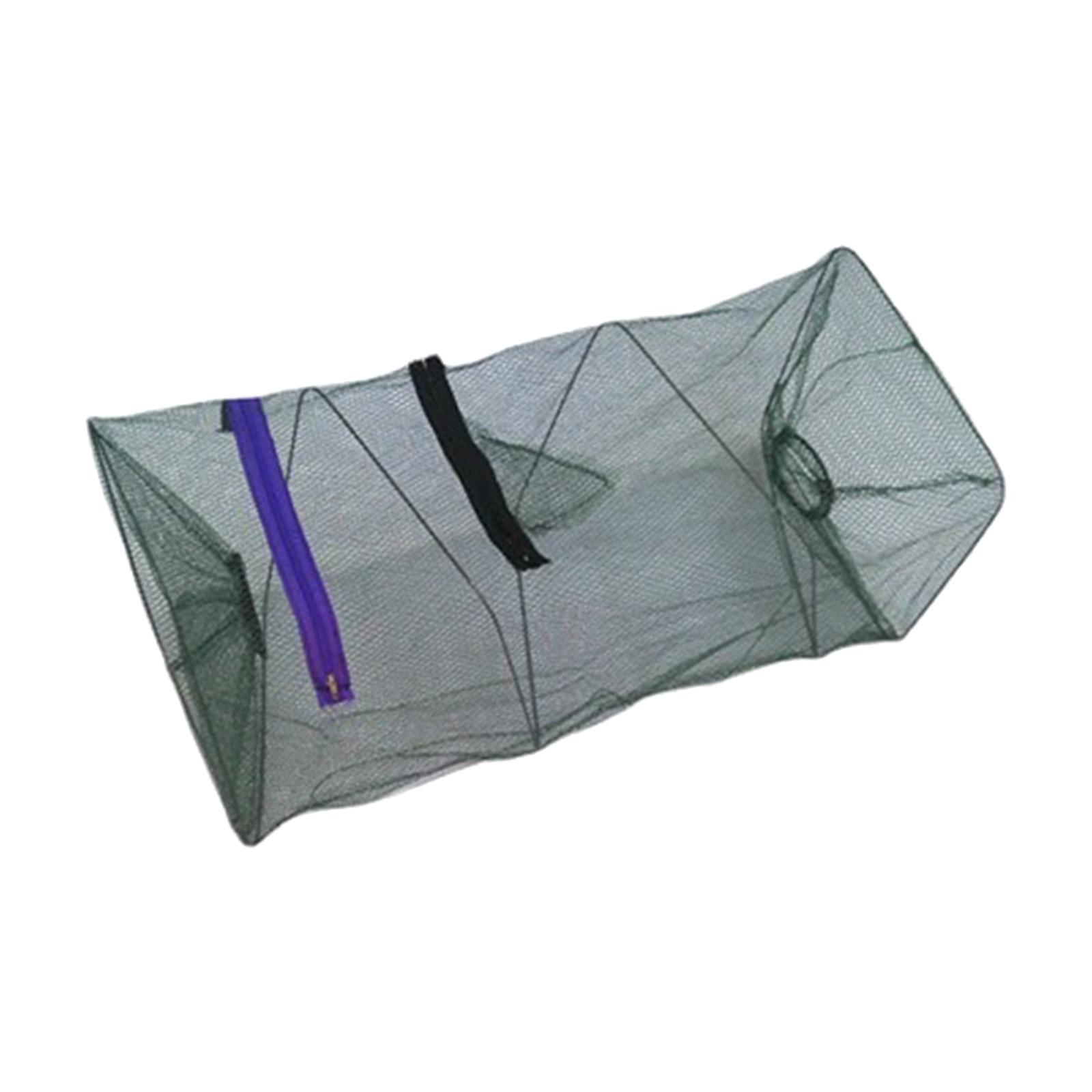 Fishing Net Lobster Net Automatic Folding Portable Easy to Use Upgrade Sturdy for Traveling Outdoor Fish Catching Kids