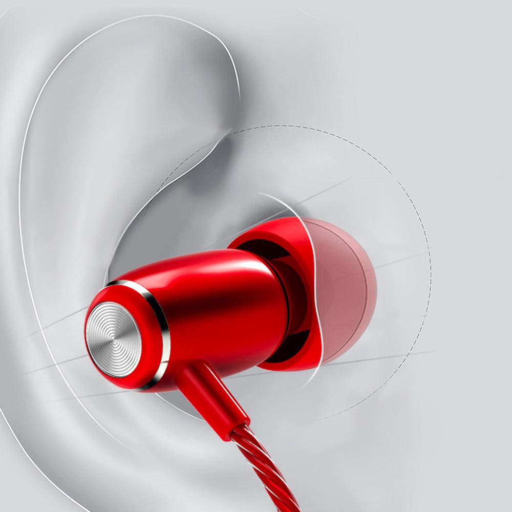 Tai nghe nhét trong tai bằng silicon mềm có dây 3.5mm chống ồn