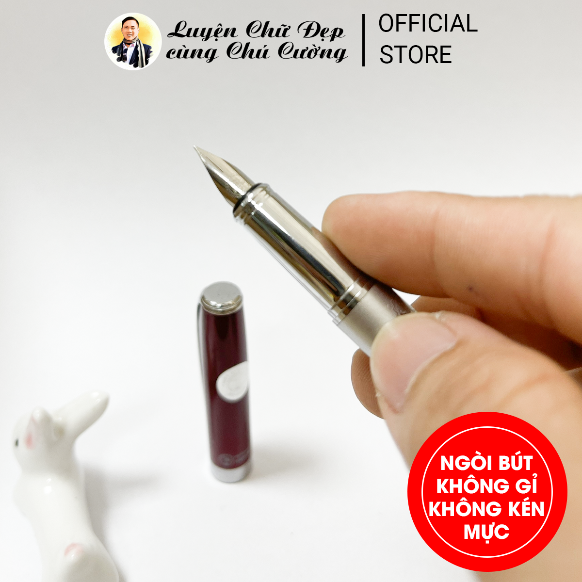 Bút Mài Thầy Ánh SH008 | bút ngòi mài cứng Viết Thanh Đậm Luyện Chữ Đẹp