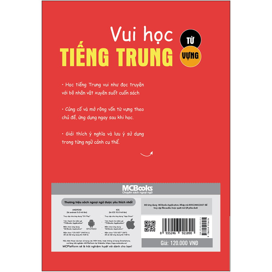 Vui Học Tiếng Trung - Từ Vựng (Sách Màu)