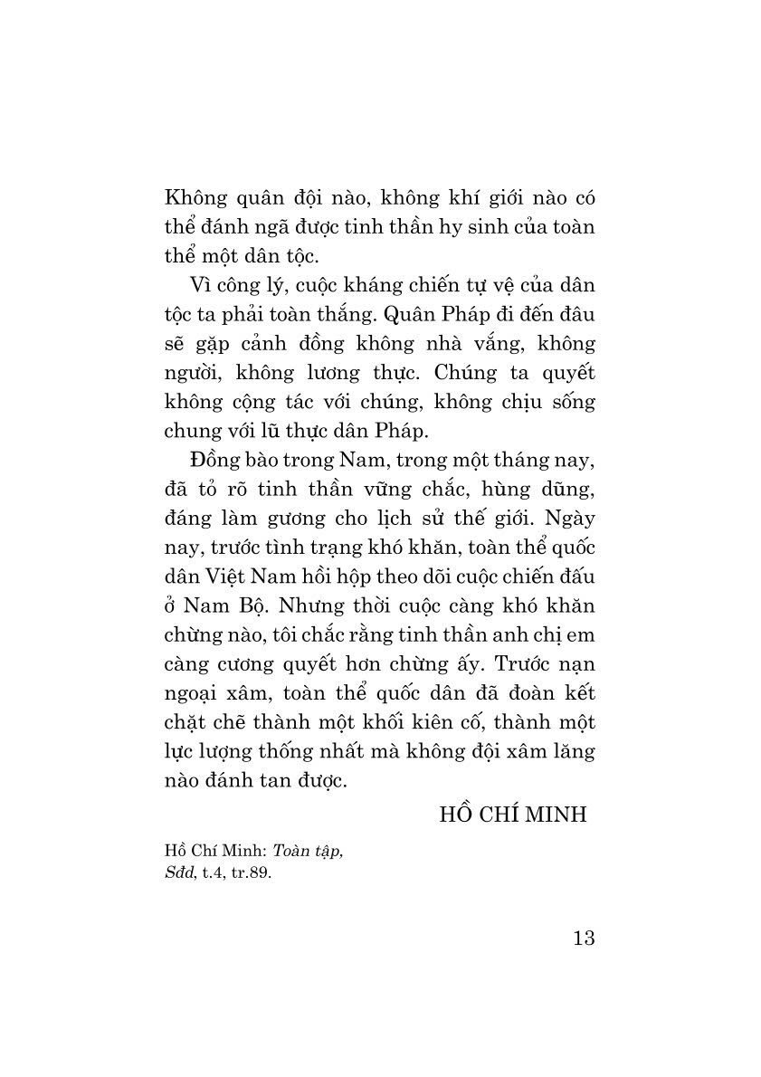Nam Bộ là thành đồng của Tổ quốc