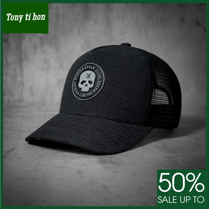 Tony tí hon - Mũ nón kết lưỡi trai logo thủ lĩnh cá tính thời trang nam nữ cao cấp form đẹp
