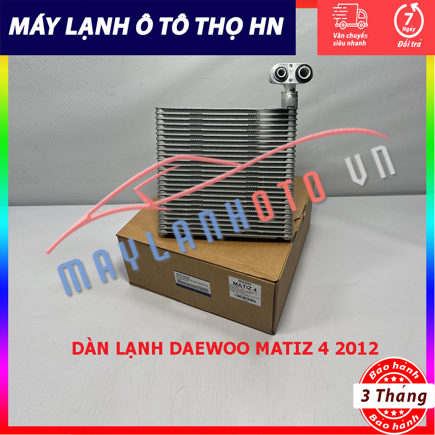 Dàn (giàn) lạnh DW Matiz 4-Chevrolet Spark-Groove 2012 2013 2014 2015 hàng xịn Hàn Quốc 12 13 14 15