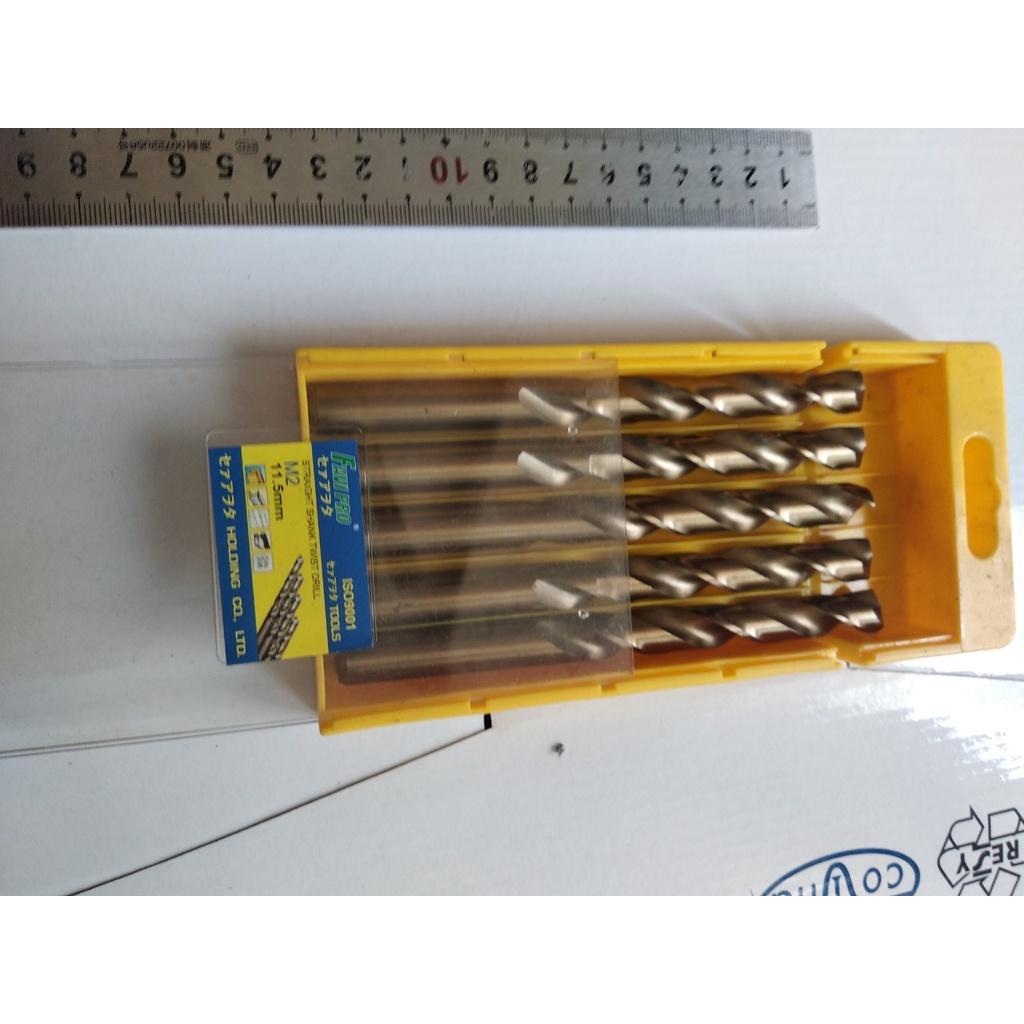 Hộp 5 cái)Mũi khoan sắt,thép,inox từ 9 -13mm