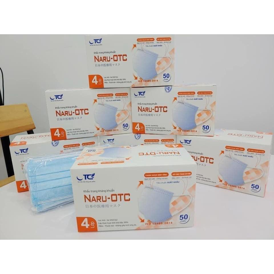 Khẩu trang 4 LỚP NARU-OTC Người lớn và trẻ em