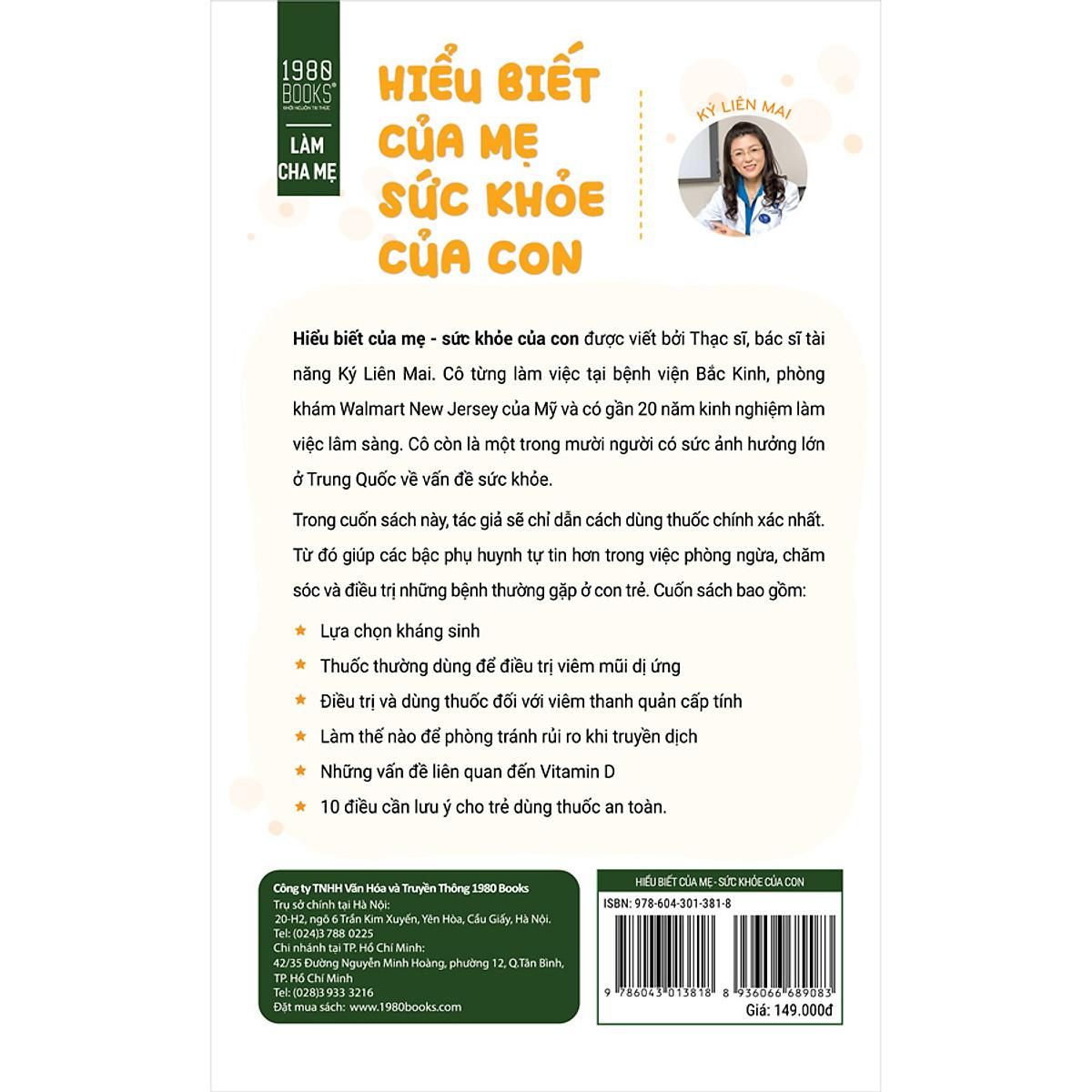 Hiểu Biết Của Mẹ Sức Khỏe Của Con - Bản Quyền