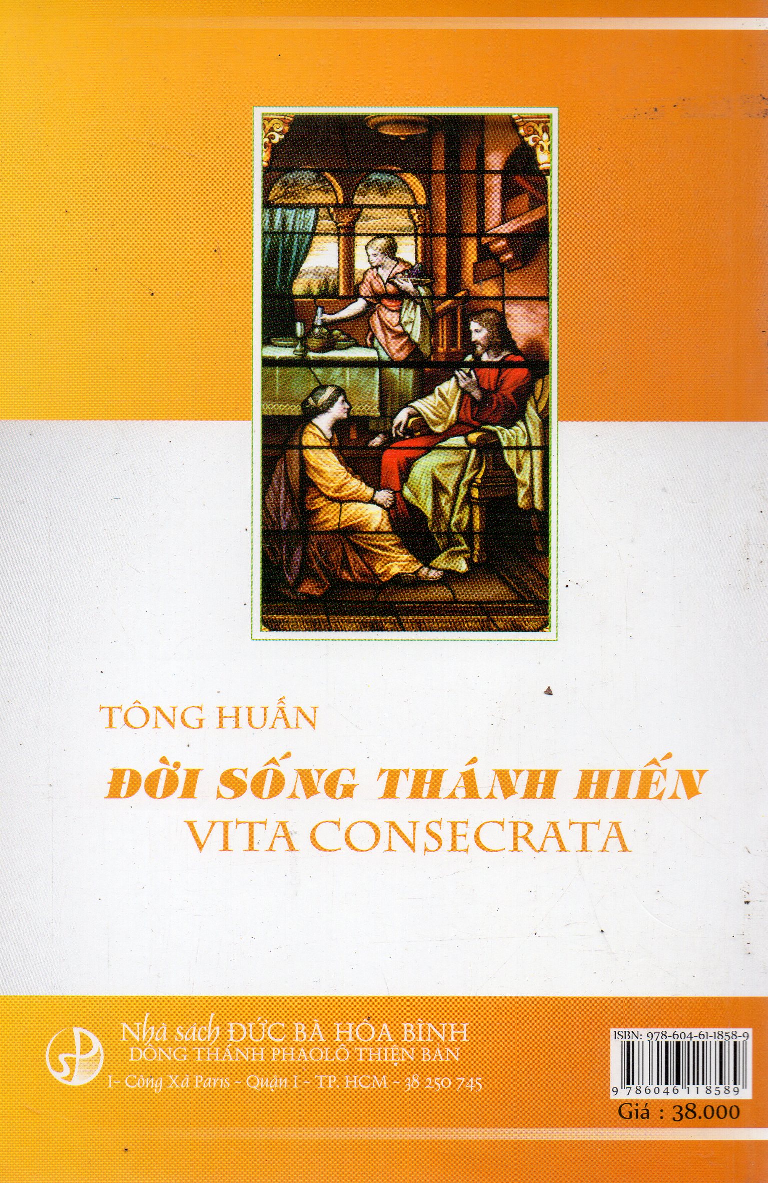 Tông Huấn - Đời sống Thánh Hiển - Đức Giáo Hoàng Gioan Phaolo II