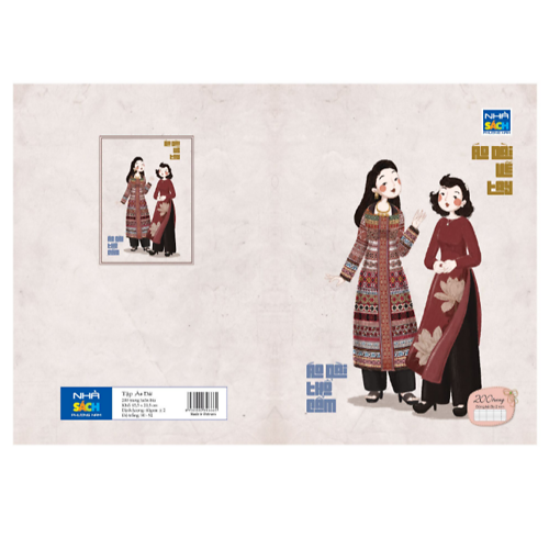 (Mua 10 Cuốn Tặng 3 Cuốn) Tập Pnc 200Tr Dl60 Oly- Ao Dai - Giao Mẫu Ngẫu Nhiên