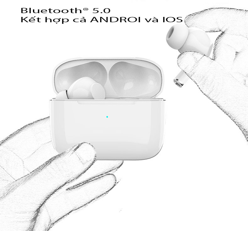 Tai nghe bluetooth Air Pro công nghệ 5.0