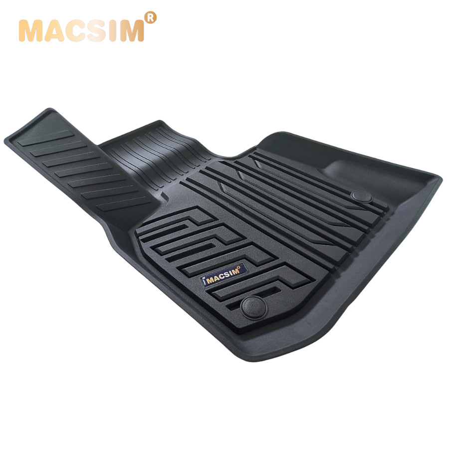 Thảm lót sàn xe ô tô BMW X4 2018- nay nhãn hiệu Macsim - chất liệu nhựa TPE đúc khuôn