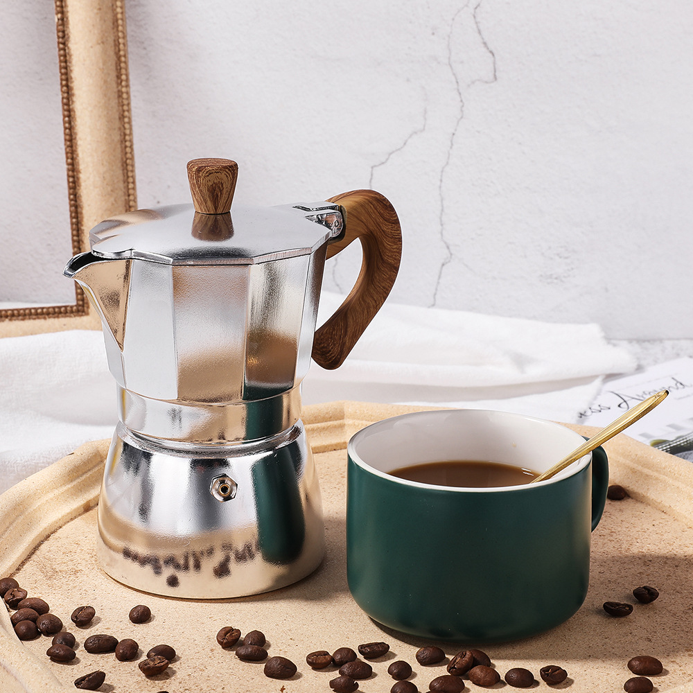 Bình pha cà phê Moka Express 3 cup 150ml phong cách Ý