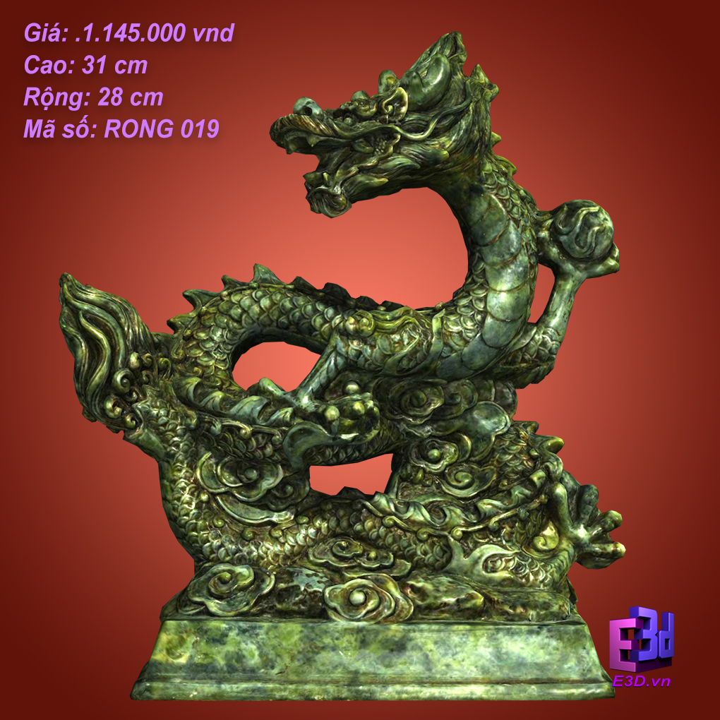 Tượng rồng đứng - RONG 019