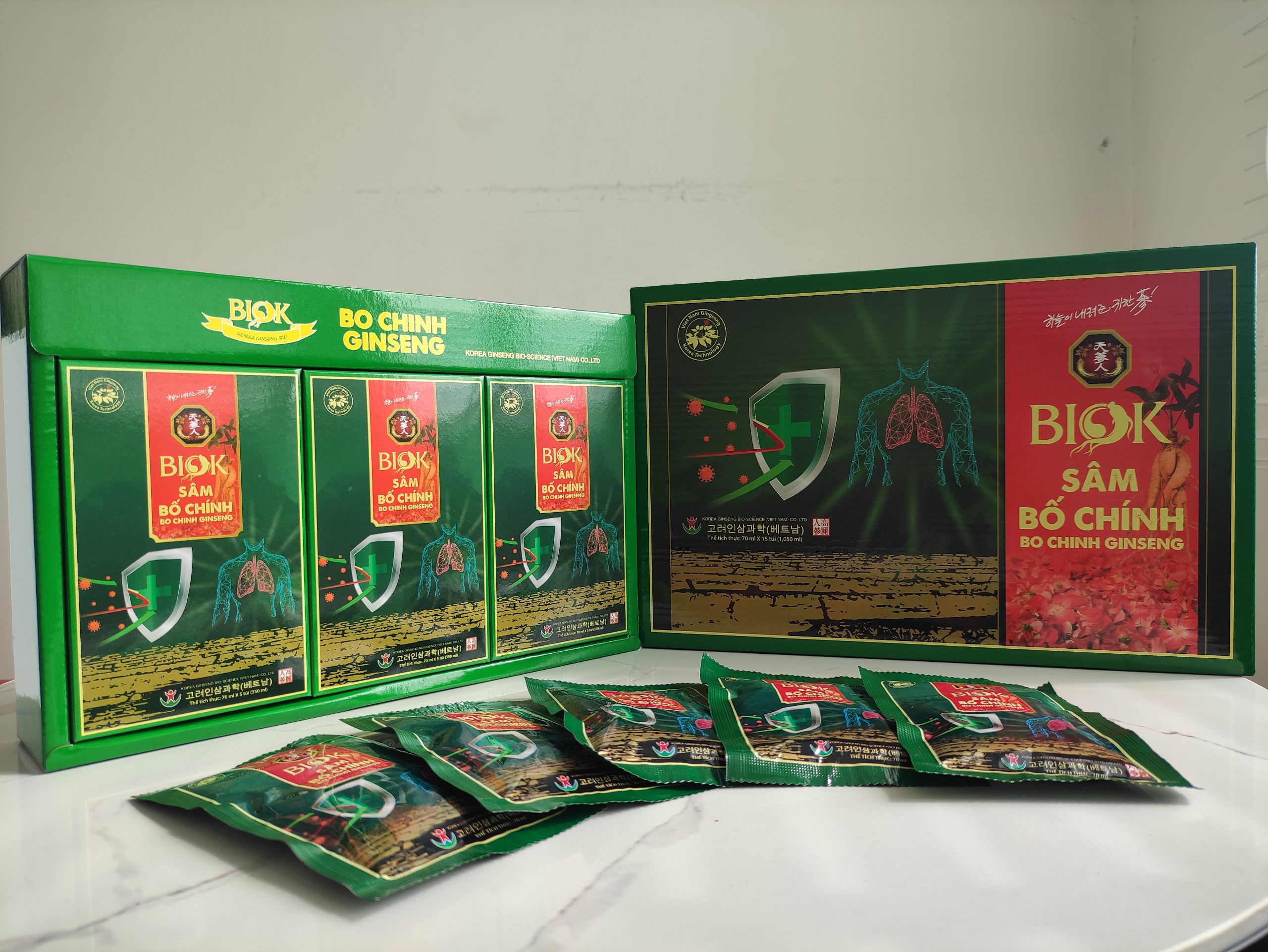 Nước Uống Sâm Bố Chính Biok /hộp