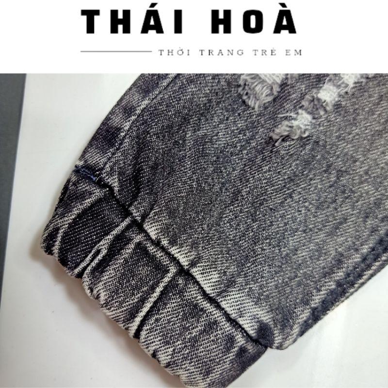 Yếm jeans cho bé size 11_18kg