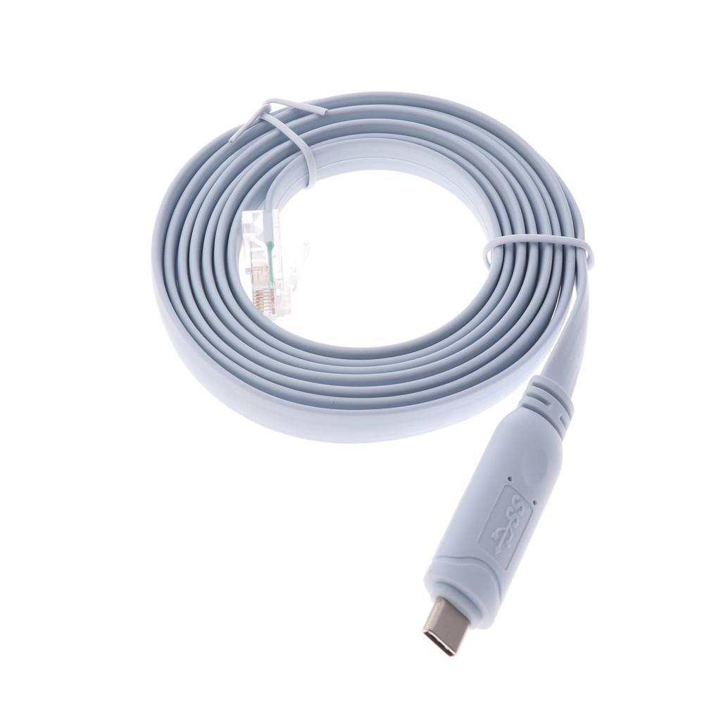 USB Type-C3.1 to Console Cable USB-C Console Cable Support OTG Function