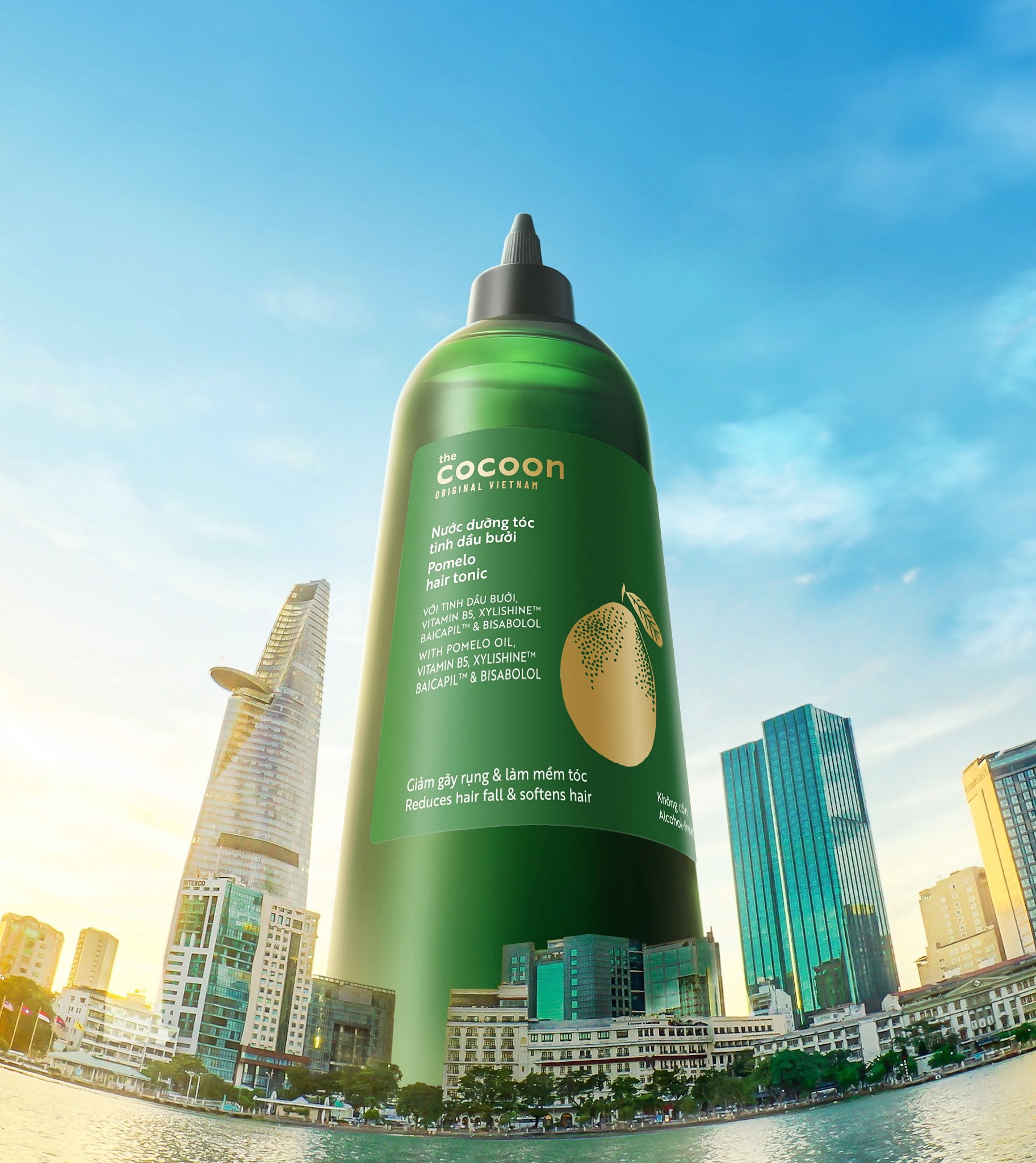 Tinh Dầu Bưởi Dưỡng Tóc Cocoon Thuần Chay 140Ml