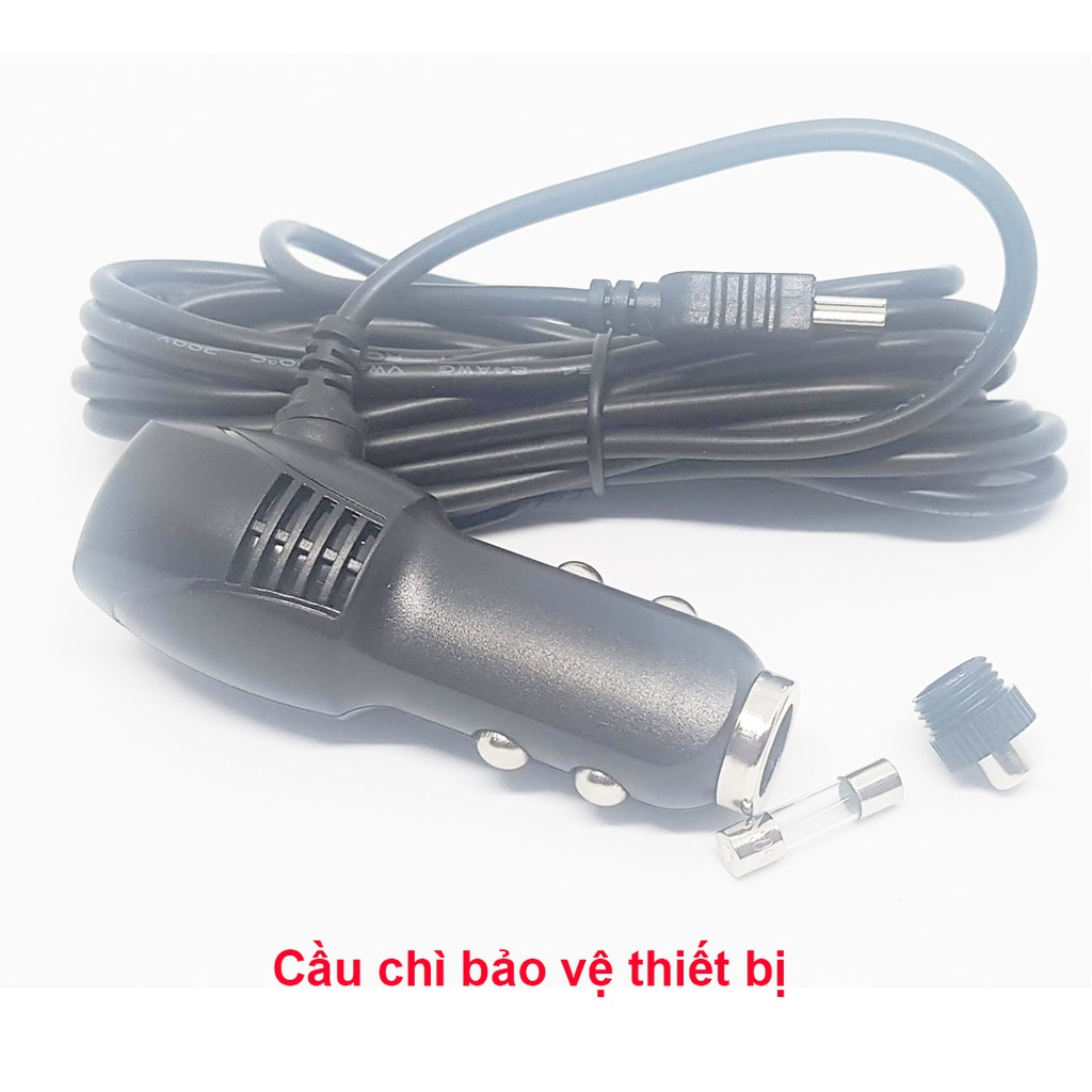 Tẩu cấp nguồn cho camera hành trình 1 cổng usb sạc điện thoại