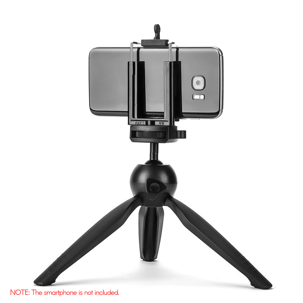 Chân đế máy ảnh YUNTENG YT-238 để bàn mini có chân đế 1/4 inch Trục vít linh hoạt với giá đỡ điện thoại cho máy ảnh kỹ thuật số