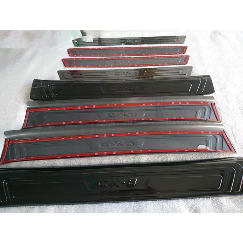 Ốp bậc trong ngoài xe mazda Cx8 2019 mẫu titan