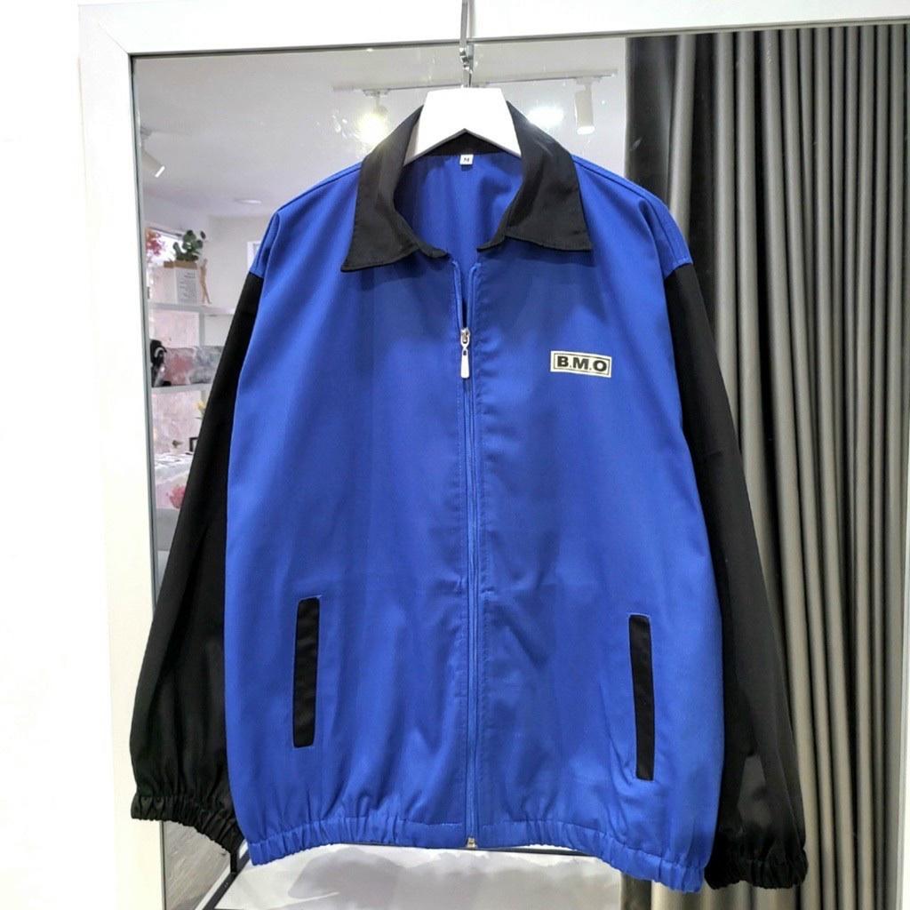 Áo Khoác Bomber BMO LAB Jacket Form Rộng Vải Kaki Dày Dặn Ulzzang Unisex