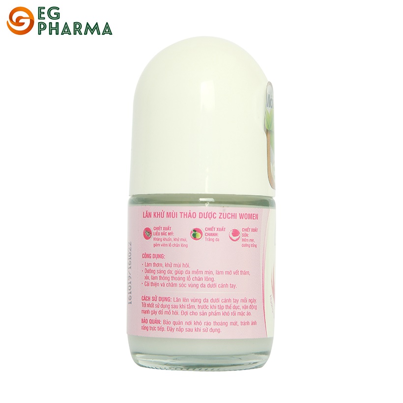 Lăn khử mùi Zuchi Women 25ml - Hương thơm mát cá tính - ZC1-02