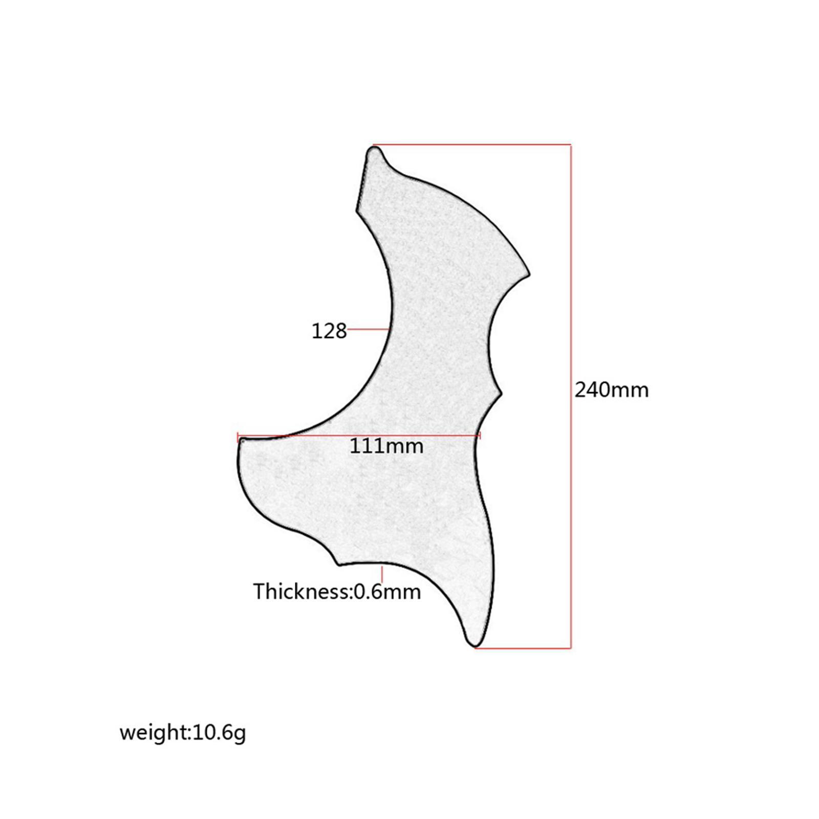 Acoustic Guitar Pickguard Adhesive Sticker Pick Guard  Scratchplate